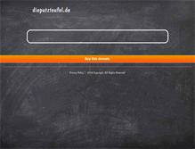 Tablet Screenshot of dieputzteufel.de